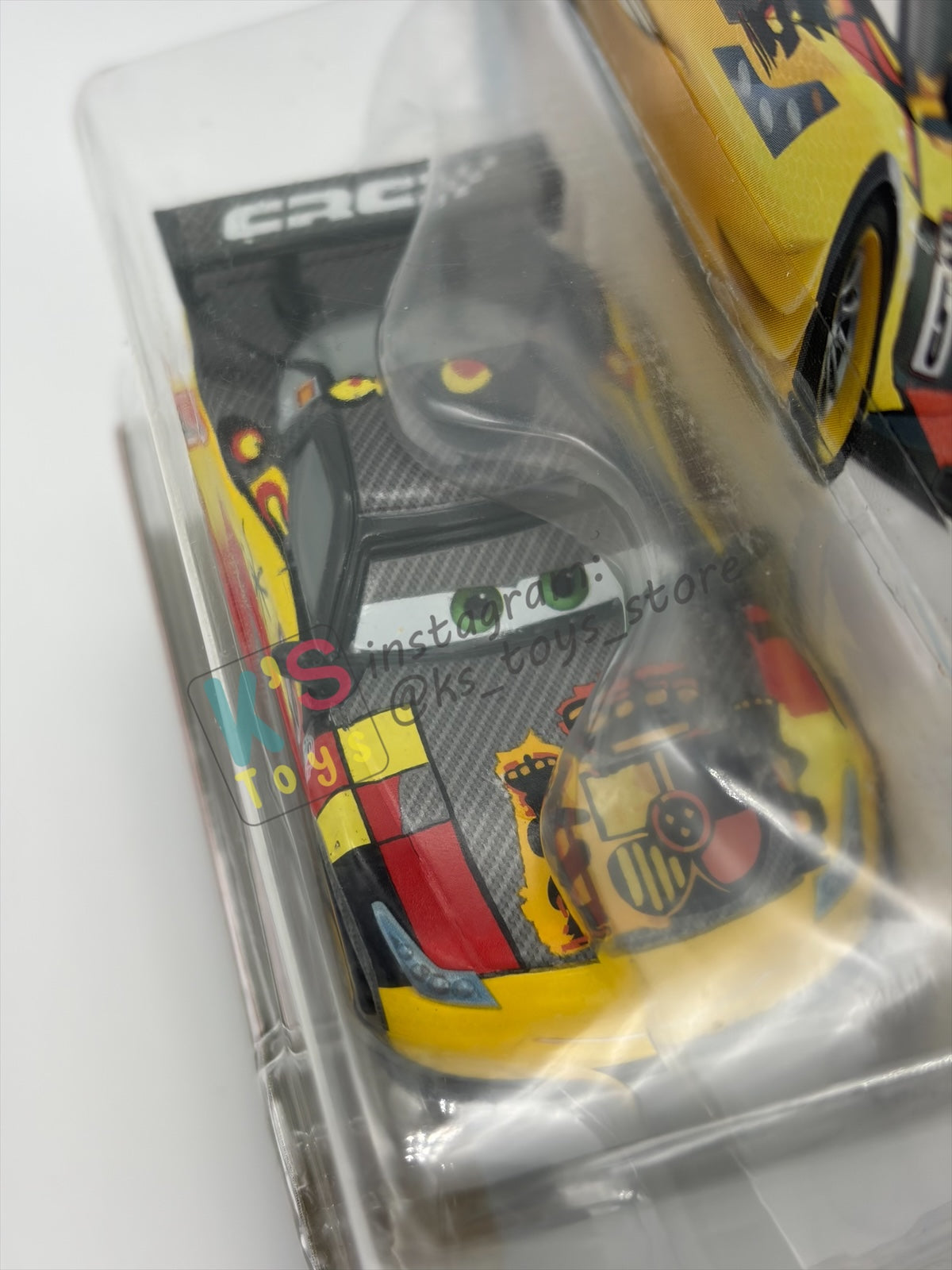 DISNEY PIXAR CARS 1:55 BY MATTEL, "MIGUEL CAMINO" CARBON RACERS SERIES - BNIP