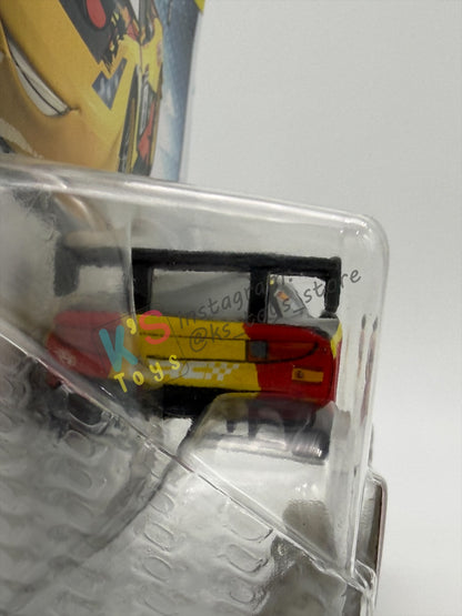 DISNEY PIXAR CARS 1:55 BY MATTEL, "MIGUEL CAMINO" CARBON RACERS SERIES - BNIP