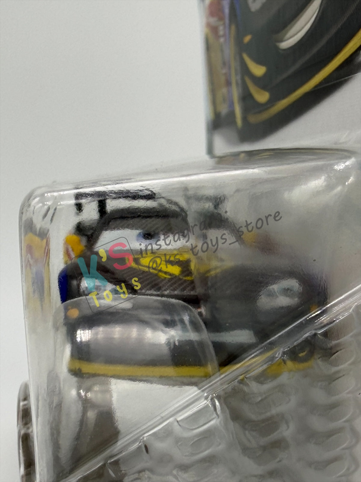 DISNEY PIXAR CARS 1:55 BY MATTEL, "JEFF GORVETTE" CARBON RACERS SERIES - BNIP
