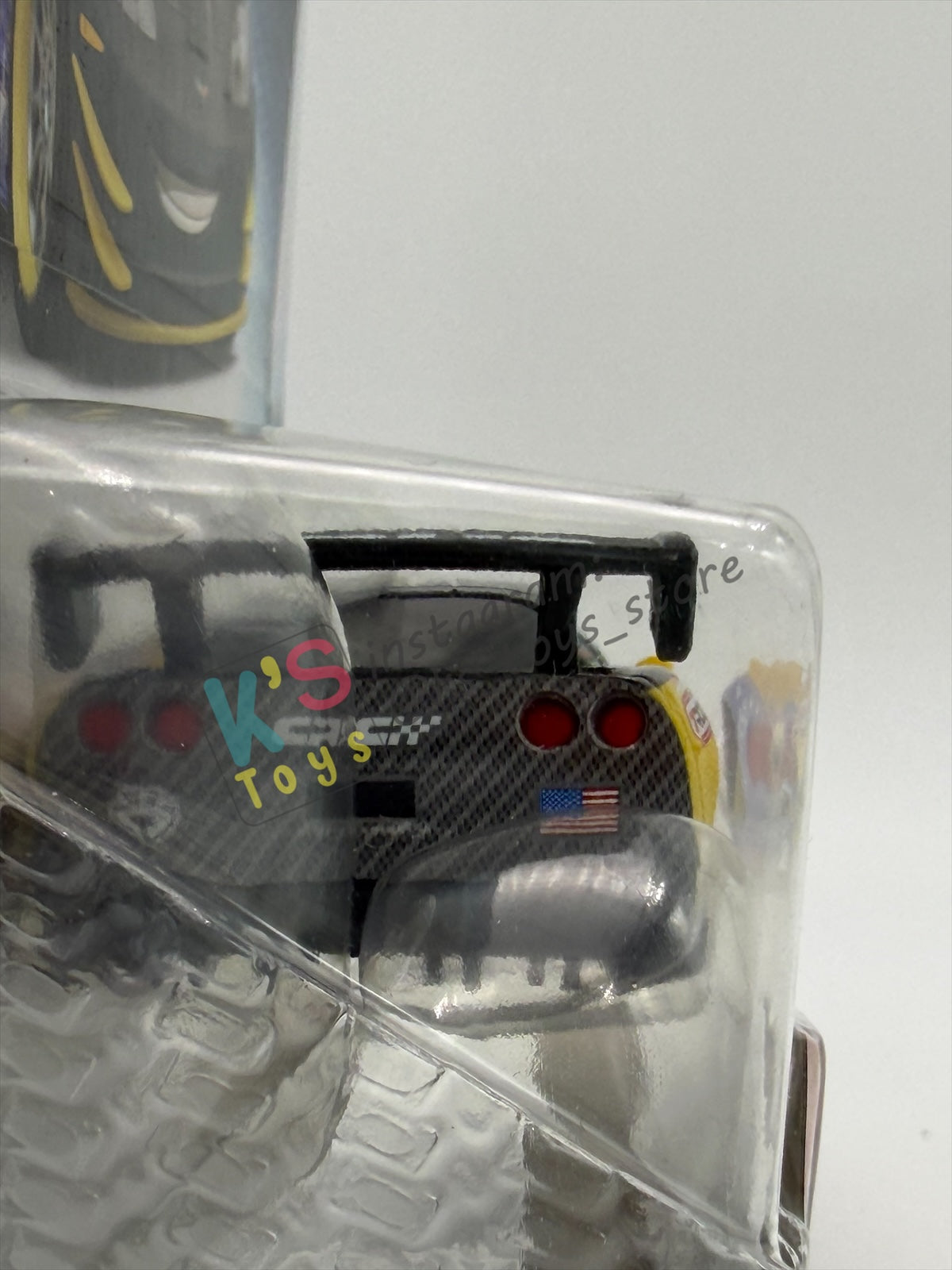 DISNEY PIXAR CARS 1:55 BY MATTEL, "JEFF GORVETTE" CARBON RACERS SERIES - BNIP