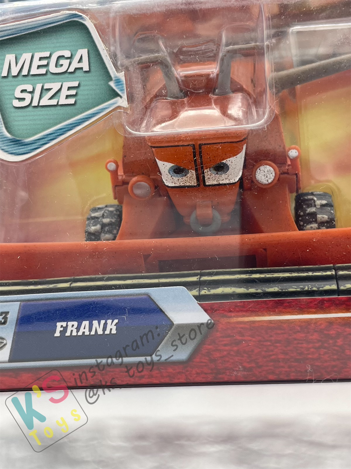 DELUXE DISNEY PIXAR CARS "FRANK #13" - BNIP