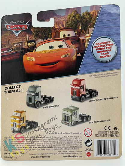 DELUXE DISNEY PIXAR CARS "GIL" RADIATOR SPRINGS - BNIP