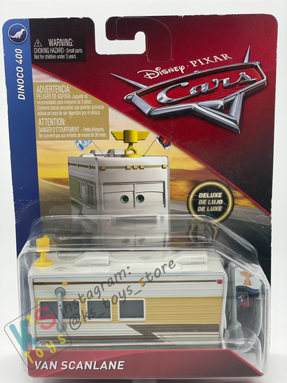 DELUXE DISNEY PIXAR CARS "VAN SCANLANE" - BNIP