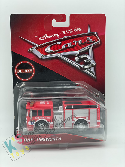 DISNEY PIXAR CARS "TINY LUGSWORTH" CAR 3 - BRAND NEW -  PLASTIC IS CAME OFF FROM PACKAGING!
