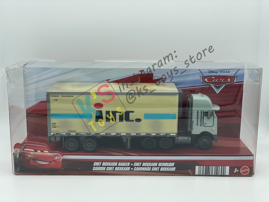 HAULER DISNEY PIXAR CARS BY MATTEL, CHET BOXKARR - 2025 RE-RELEASED - BNIP (DAMAGED BLISTER)