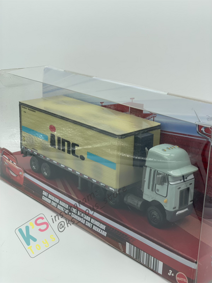HAULER DISNEY PIXAR CARS BY MATTEL, CHET BOXKARR - 2025 RE-RELEASED - BNIP (DAMAGED BLISTER)