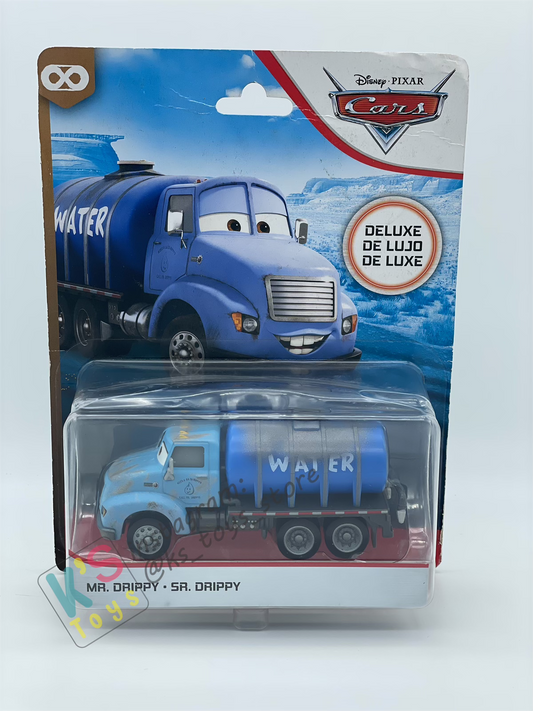 DELUXE DISNEY PIXAR CARS "MR. DRIPPY" THUNDER HOLLOWS SERIES - BNIP *PACKAGING NOT IN MINT CONDITION!