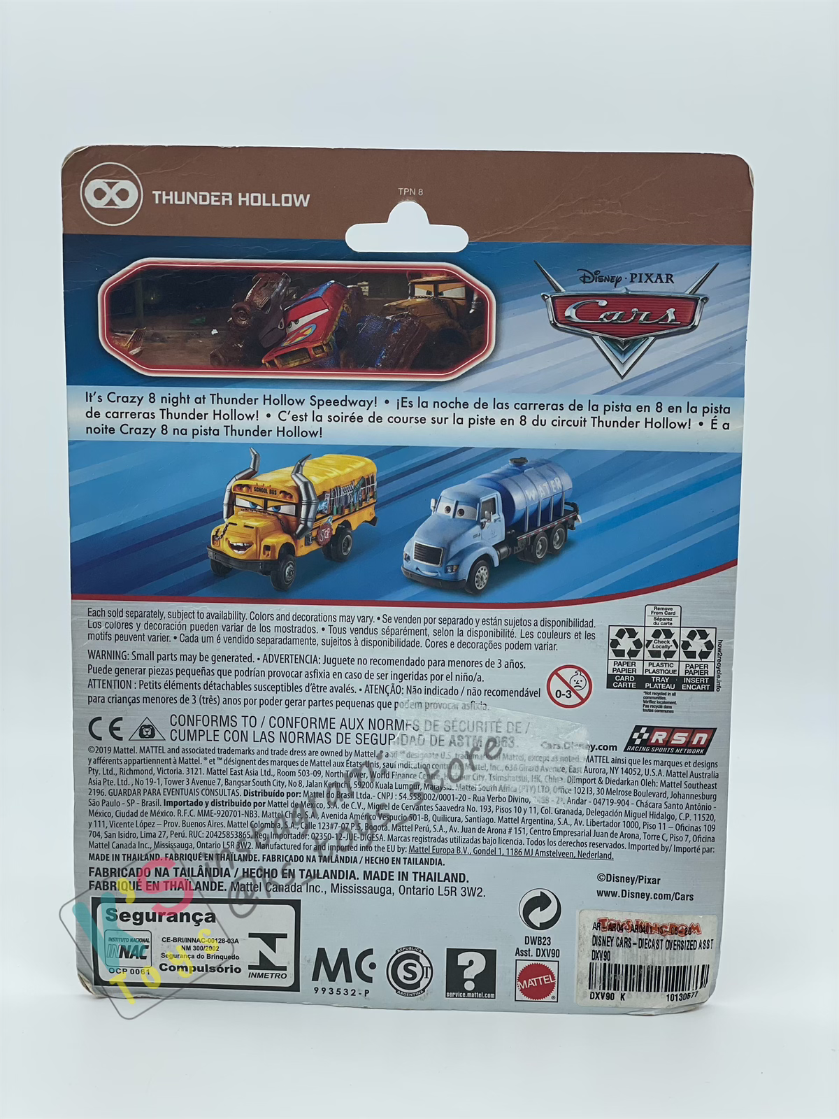 DELUXE DISNEY PIXAR CARS "MR. DRIPPY" THUNDER HOLLOWS SERIES - BNIP *PACKAGING NOT IN MINT CONDITION!