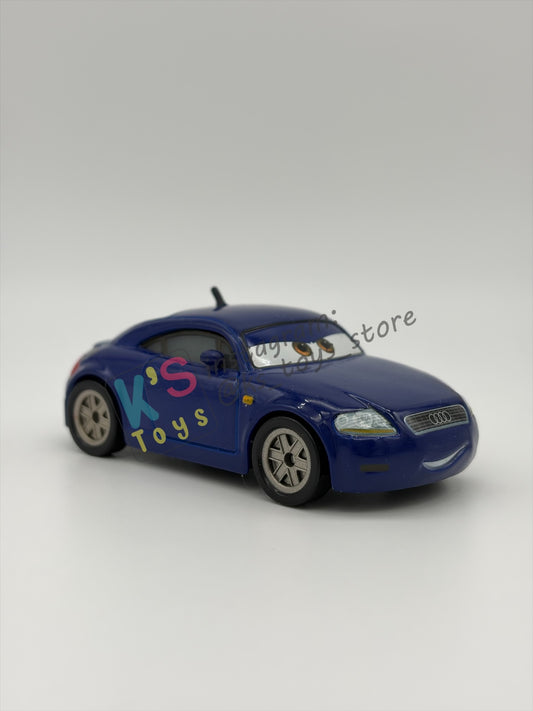 PRE-OWNED / LOOSE DISNEY PIXAR CARS BY MATTEL - "SAJAN KARIA" - CARS 2 AIRPORT ADVENTURE - NEAR MINT CONDITION - READ DESCRIPTION!!!!!!!!!!!