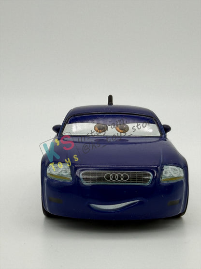 PRE-OWNED / LOOSE DISNEY PIXAR CARS BY MATTEL - "SAJAN KARIA" - CARS 2 AIRPORT ADVENTURE - NEAR MINT CONDITION - READ DESCRIPTION!!!!!!!!!!!