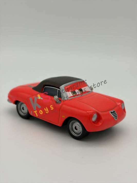 PRE-OWNED / LOOSE DISNEY PIXAR CARS BY MATTEL - "SHAWN KRASH" - CARS ALLINOL BLOWOUT - GOOD CONDITION - READ DESCRIPTION!!!!!!!!!!!