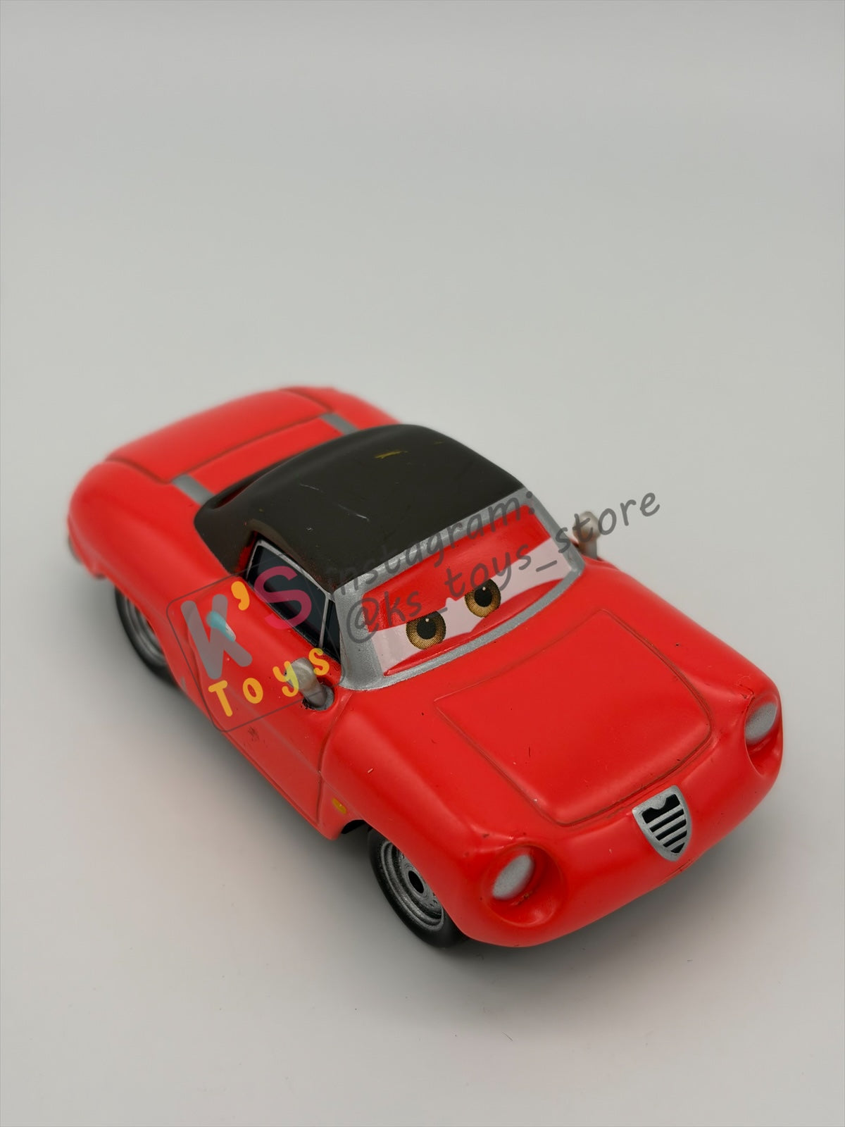 PRE-OWNED / LOOSE DISNEY PIXAR CARS BY MATTEL - "SHAWN KRASH" - CARS ALLINOL BLOWOUT - GOOD CONDITION - READ DESCRIPTION!!!!!!!!!!!