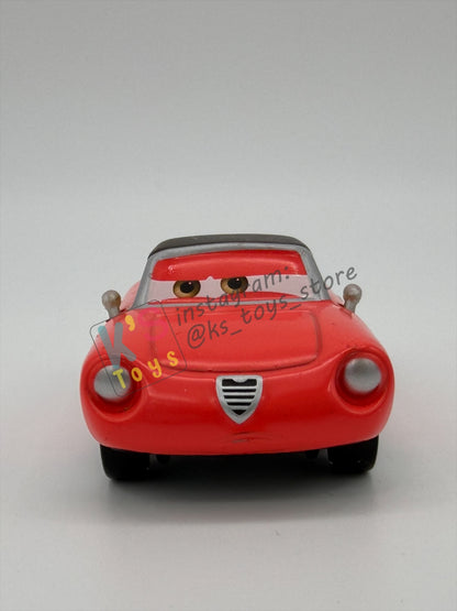 PRE-OWNED / LOOSE DISNEY PIXAR CARS BY MATTEL - "SHAWN KRASH" - CARS ALLINOL BLOWOUT - GOOD CONDITION - READ DESCRIPTION!!!!!!!!!!!