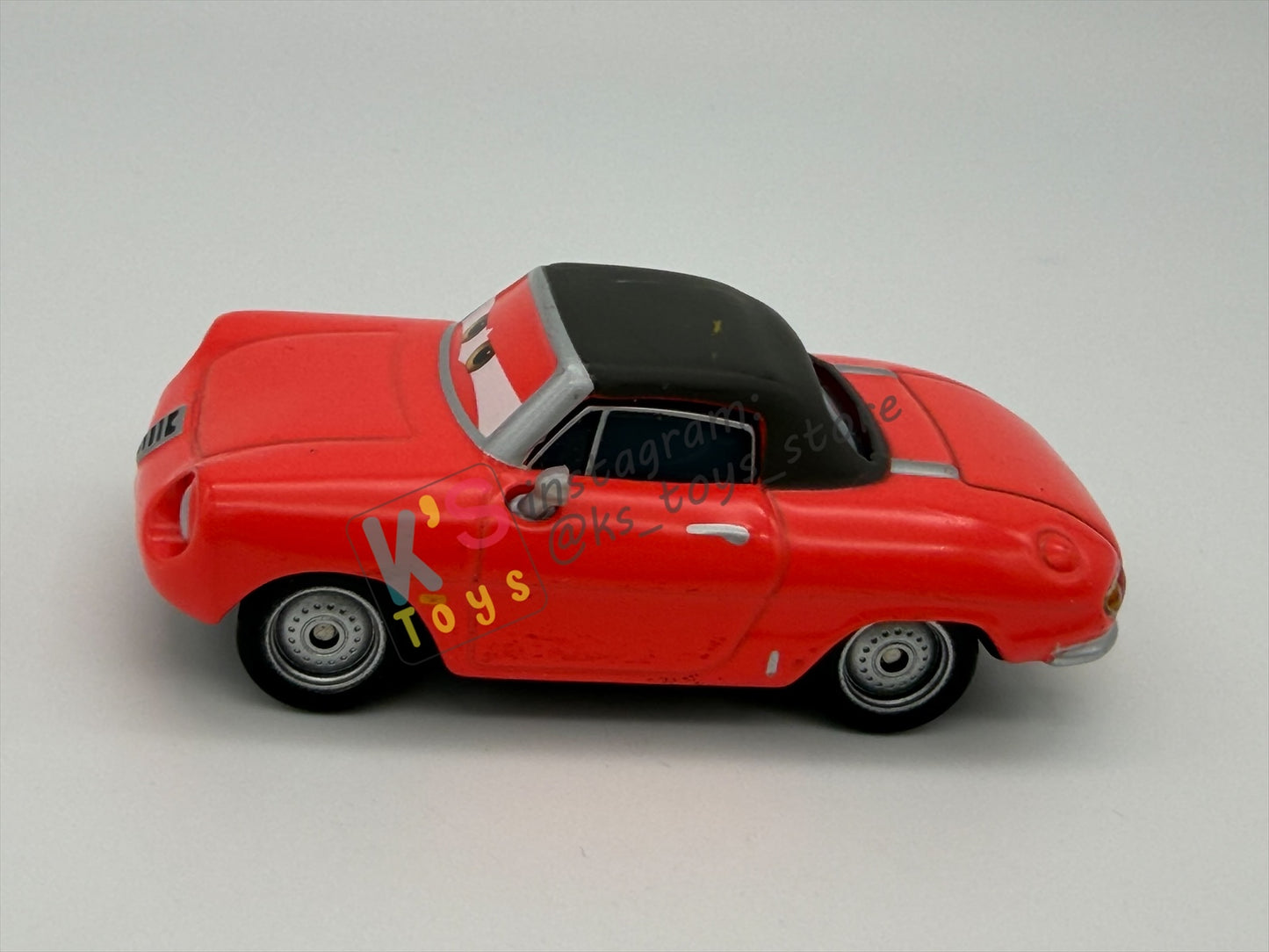 PRE-OWNED / LOOSE DISNEY PIXAR CARS BY MATTEL - "SHAWN KRASH" - CARS ALLINOL BLOWOUT - GOOD CONDITION - READ DESCRIPTION!!!!!!!!!!!