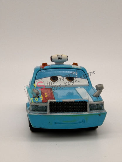 PRE-OWNED / LOOSE DISNEY PIXAR CARS BY MATTEL - "BOB PULLEY" - CARS 2 - GOOD CONDITION - READ DESCRIPTION!!!!!!!!!!!