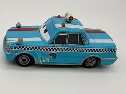 PRE-OWNED / LOOSE DISNEY PIXAR CARS BY MATTEL - "BOB PULLEY" - CARS 2 - GOOD CONDITION - READ DESCRIPTION!!!!!!!!!!!