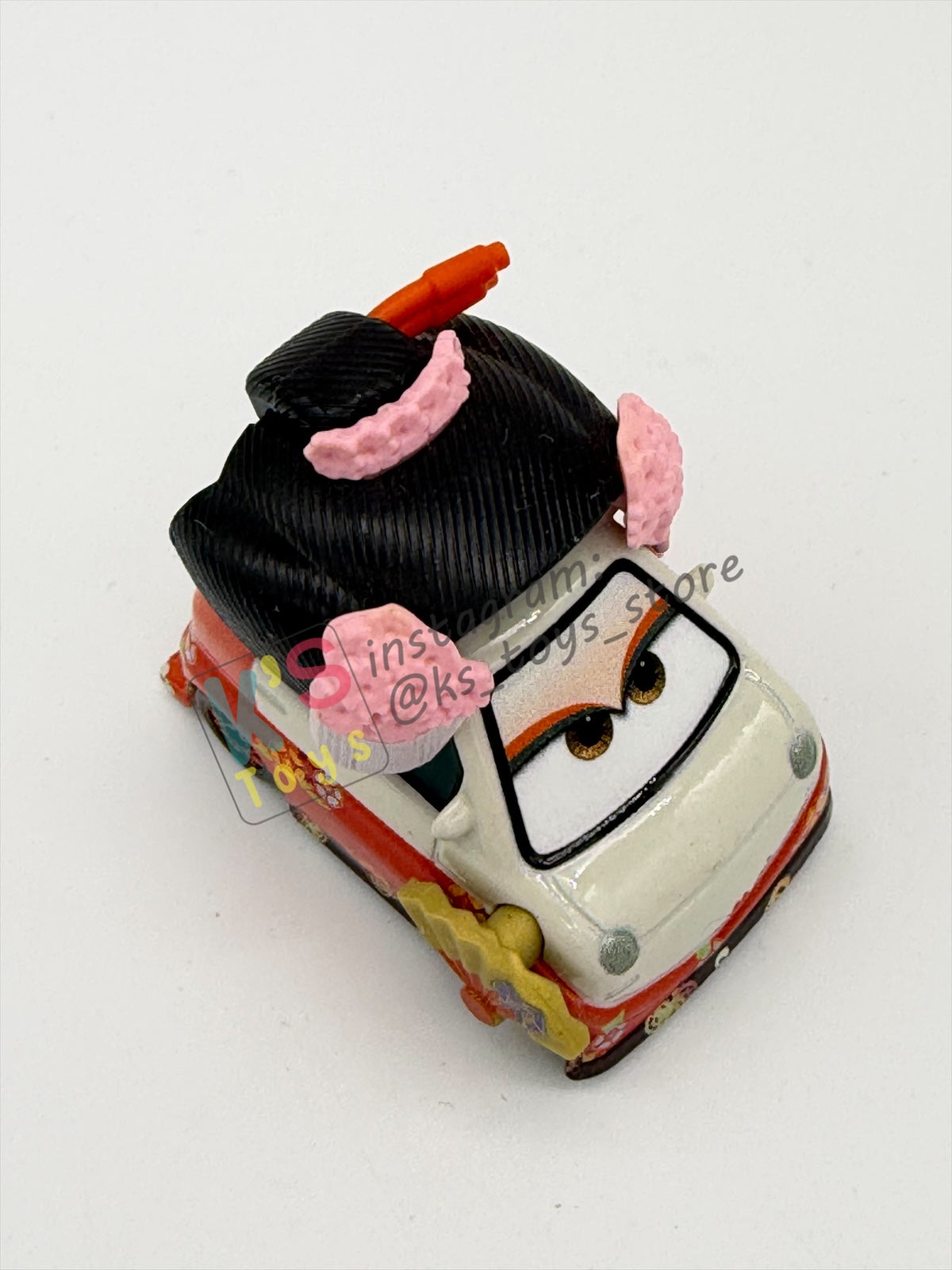 PRE-OWNED / LOOSE DISNEY PIXAR CARS BY MATTEL - "OKUNI" - CARS 2 TOKYO MATER - NEAR MINT CONDITION - READ DESCRIPTION!!!!!!!!!!!
