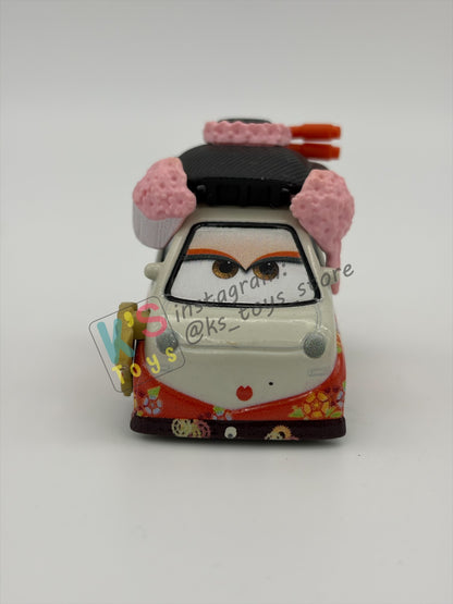 PRE-OWNED / LOOSE DISNEY PIXAR CARS BY MATTEL - "OKUNI" - CARS 2 TOKYO MATER - NEAR MINT CONDITION - READ DESCRIPTION!!!!!!!!!!!