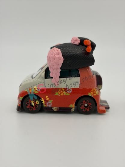 PRE-OWNED / LOOSE DISNEY PIXAR CARS BY MATTEL - "OKUNI" - CARS 2 TOKYO MATER - NEAR MINT CONDITION - READ DESCRIPTION!!!!!!!!!!!