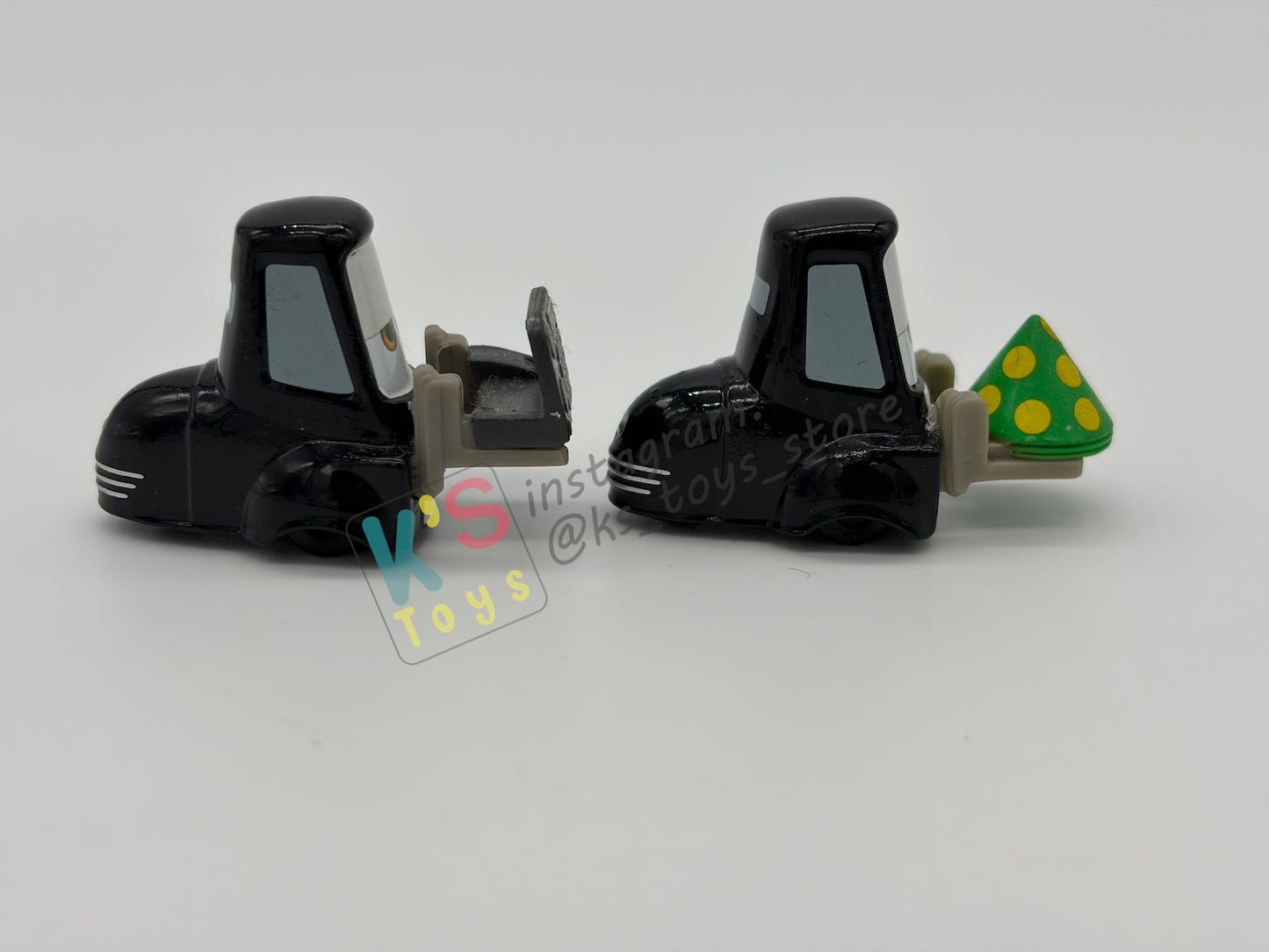 PRE-OWNED / LOOSE DISNEY PIXAR CARS - “MARCELO & MARCO" - CARS 2 LEMONS SERIES - NEAR MINT CONDITION