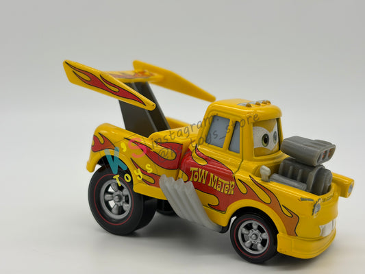PRE-OWNED / LOOSE DISNEY PIXAR CARS 1:55 BY MATTEL - "FUNNY MATER" CARS 2 - MINT CONDITION
