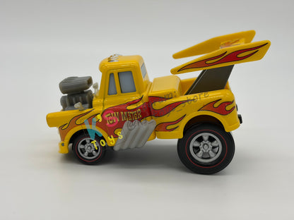 PRE-OWNED / LOOSE DISNEY PIXAR CARS 1:55 BY MATTEL - "FUNNY MATER" CARS 2 - MINT CONDITION