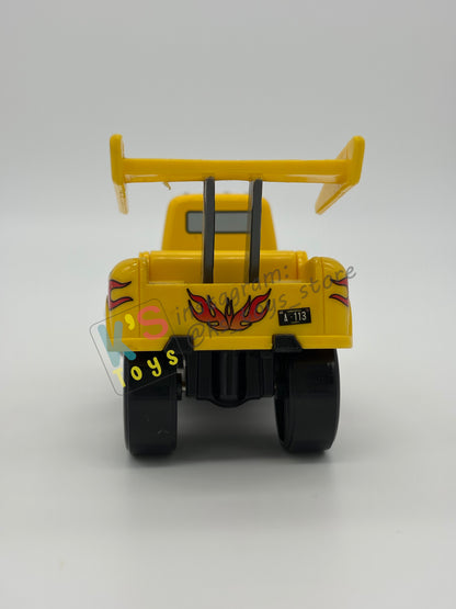 PRE-OWNED / LOOSE DISNEY PIXAR CARS 1:55 BY MATTEL - "FUNNY MATER" CARS 2 - MINT CONDITION