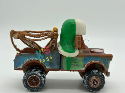 PRE-OWNED / LOOSE DISNEY PIXAR CARS - “WHEE-HOO MATER" - WINTER SERIES - GOOD CONDITION