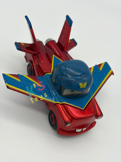 PRE-OWNED / LOOSE DISNEY PIXAR CARS 1:55 BY MATTEL - "HAWK MATER WITH METALLIC FINISH" EXCLUSIVE 2-PACKS TAKE FLIGHT - GOOD CONDITION