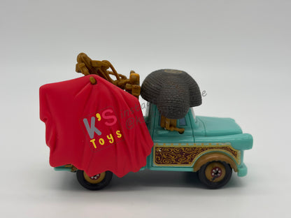 PRE-OWNED / LOOSE DISNEY PIXAR CARS 1:55 BY MATTEL - "EL MATERDOR PLASTIC" FROM PLAYSET - MINT CONDITION