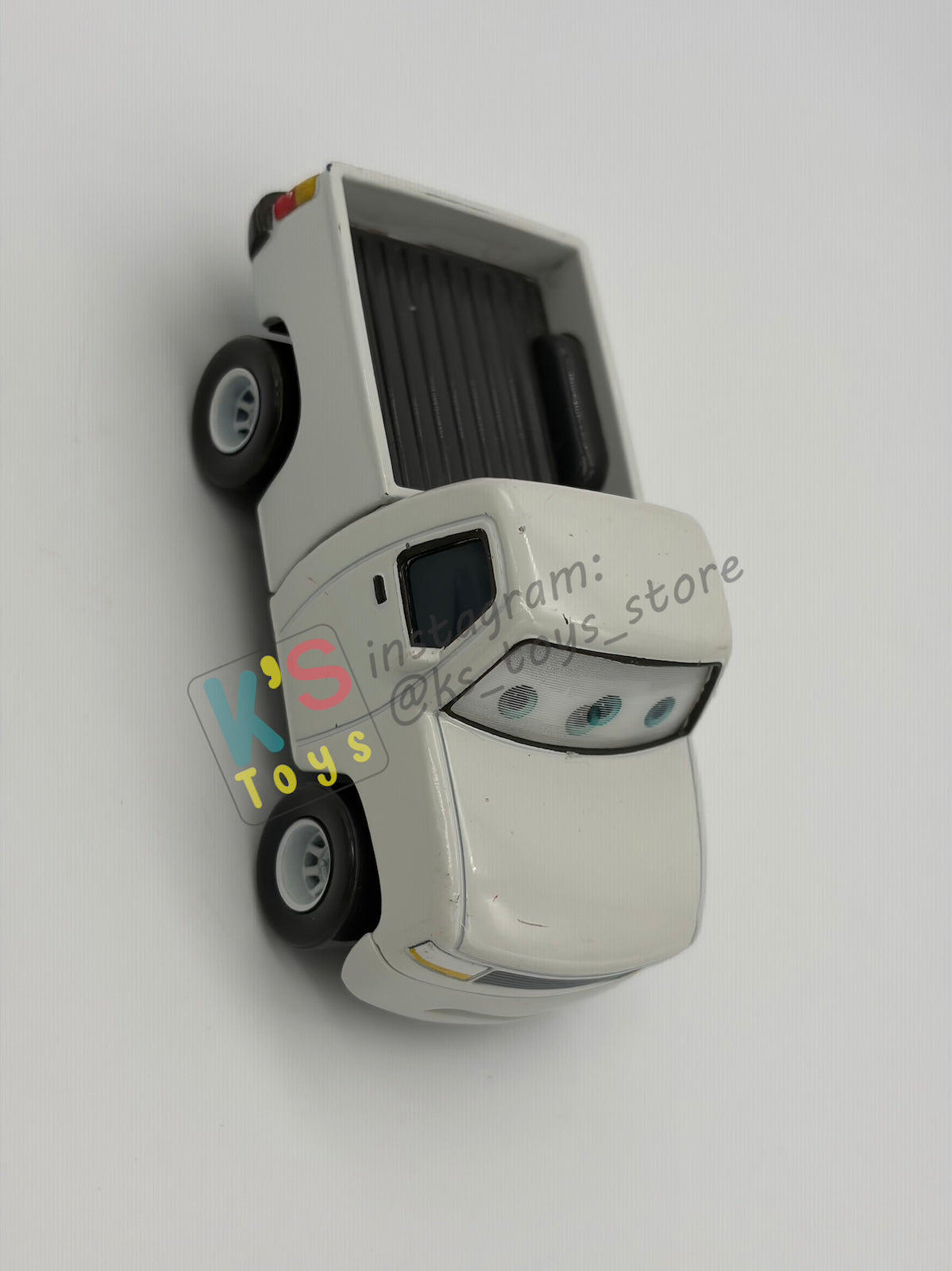 PRE-OWNED / LOOSE DISNEY PIXAR CARS 1:55 BY MATTEL - "DUFF WRECKS LENTICULAR" LENTICULAR SERIES - GOOD CONDITION