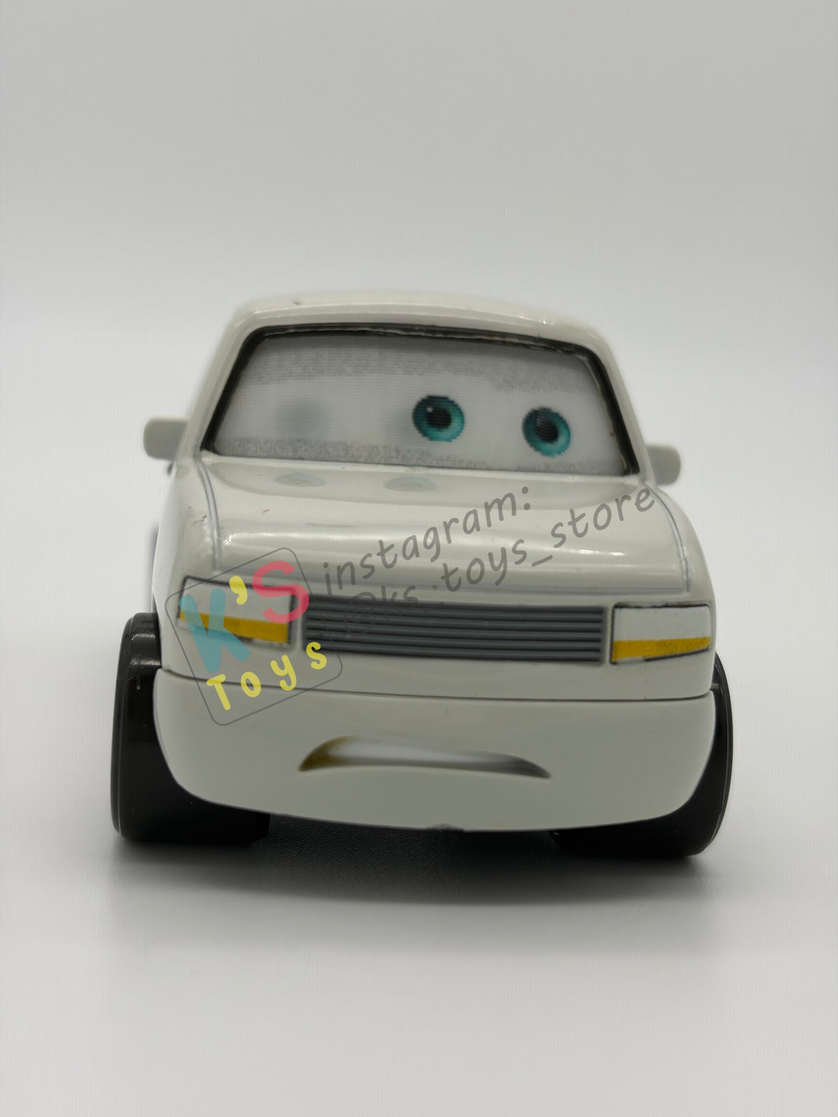 PRE-OWNED / LOOSE DISNEY PIXAR CARS 1:55 BY MATTEL - "DUFF WRECKS LENTICULAR" LENTICULAR SERIES - GOOD CONDITION