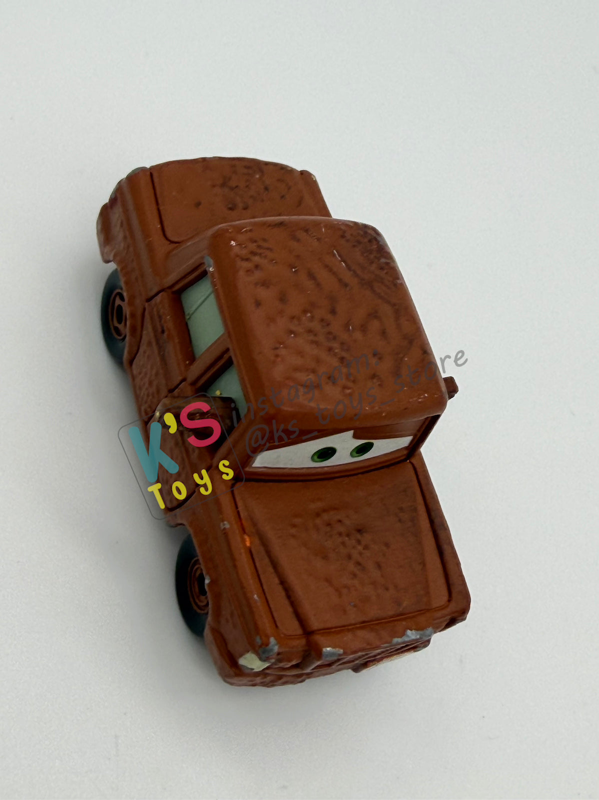 PRE-OWNED / LOOSE DISNEY PIXAR CARS 1:55 BY MATTEL - "FRED (TINY SIZE)" CARS SERIES - GOOD CONDITION