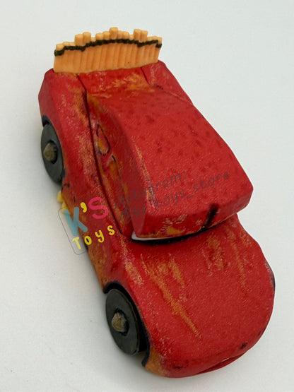PRE-OWNED / LOOSE DISNEY PIXAR CARS - “CAVE LIGHTNING MCQUEEN" - CARS ON THE ROAD SERIES - NEAR MINT CONDITION