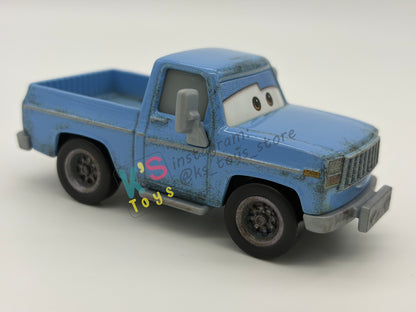 PRE-OWNED / LOOSE DISNEY PIXAR CARS 1:55 BY MATTEL - "BARNEY CONES" CARS ON THE ROAD - NEAR  MINT CONDITION