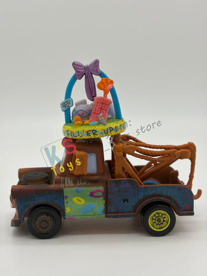 PRE-OWNED / LOOSE DISNEY PIXAR CARS - "EASTER MATER + EASTER BASKET" - EASTER SERIES - EXCELLENT CONDITION - READ DESCRIPTION!!!!!