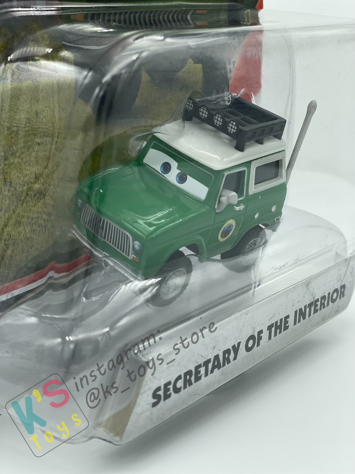 DELUXE DISNEY PLANES "SECRETARY OF THE INTERIOR" PISTON PEAK SERIES - BNIP