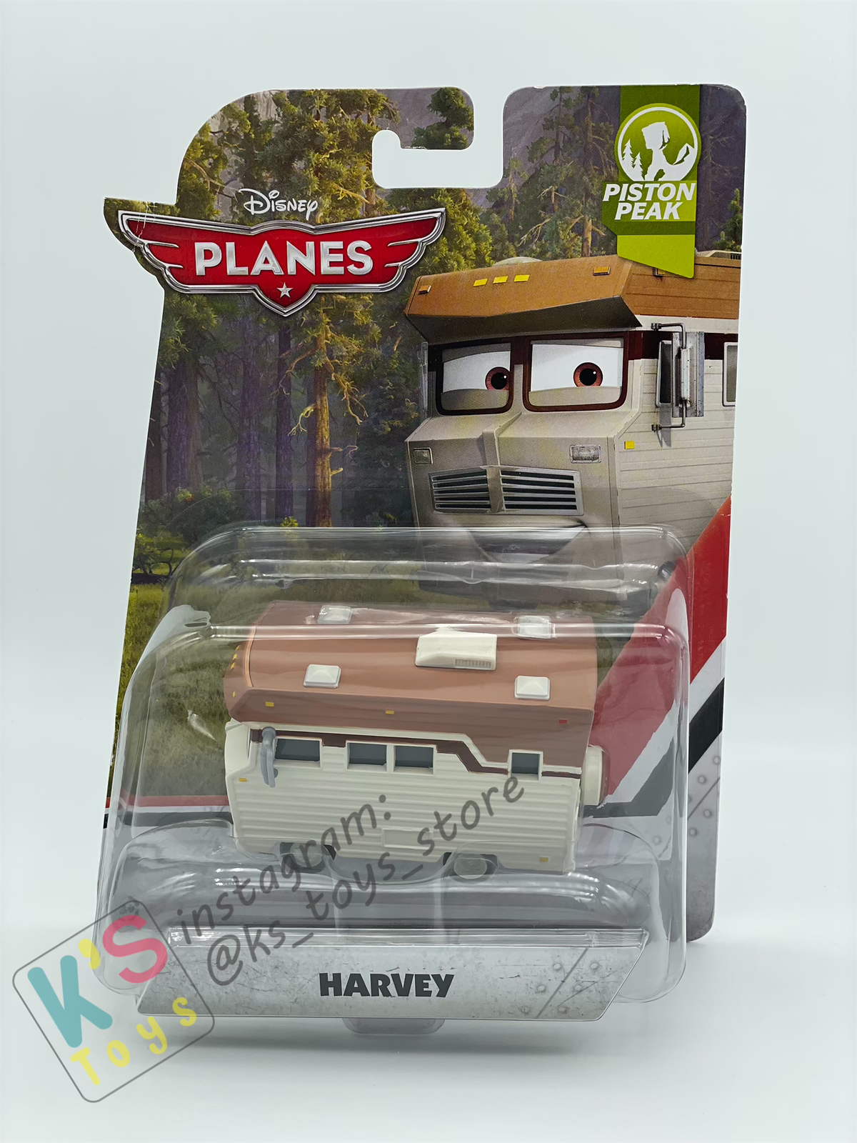 DELUXE DISNEY PLANES "HARVEY" PISTON PEAK SERIES - BNIP