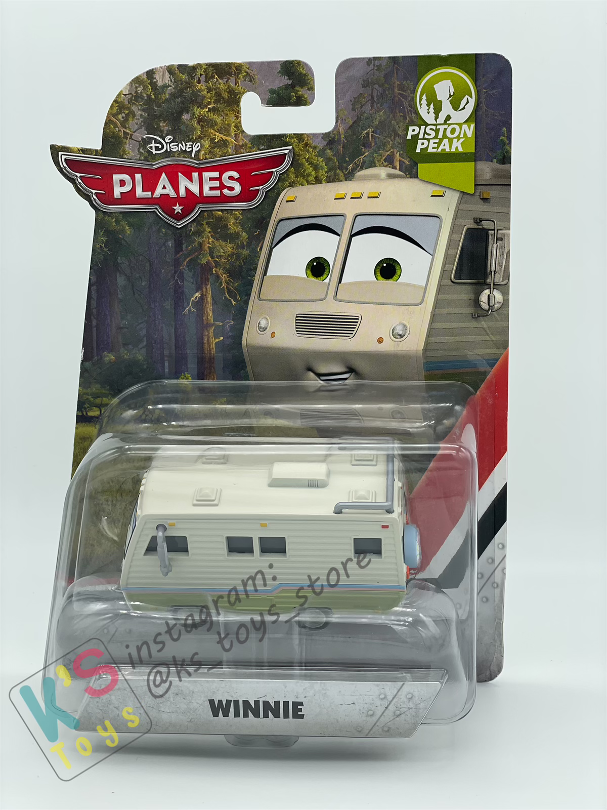 DELUXE DISNEY PLANES "WINNIE" PISTON PEAK SERIES - BNIP