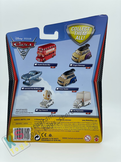 DELUXE DISNEY PIXAR CARS BY MATTEL, THE POPE MOBILE CARS 2 - BNIP