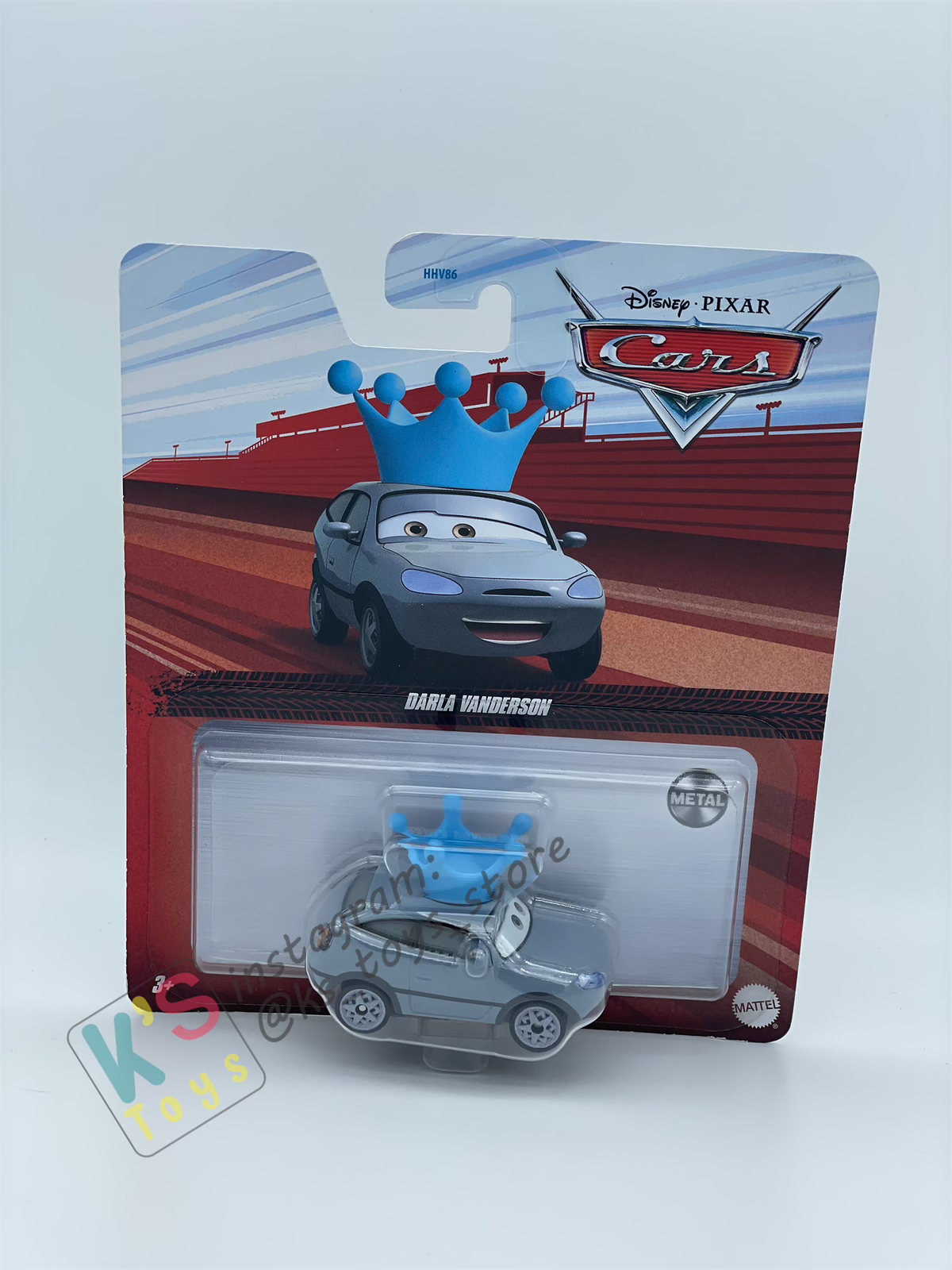 Disney Pixar Cars by MATTEL, DARLA VANDERSON - 2023 RE-RELEASED - BNIP