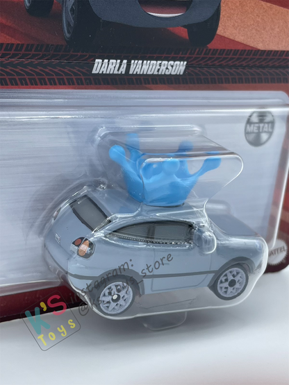 Disney Pixar Cars by MATTEL, DARLA VANDERSON - 2023 RE-RELEASED - BNIP
