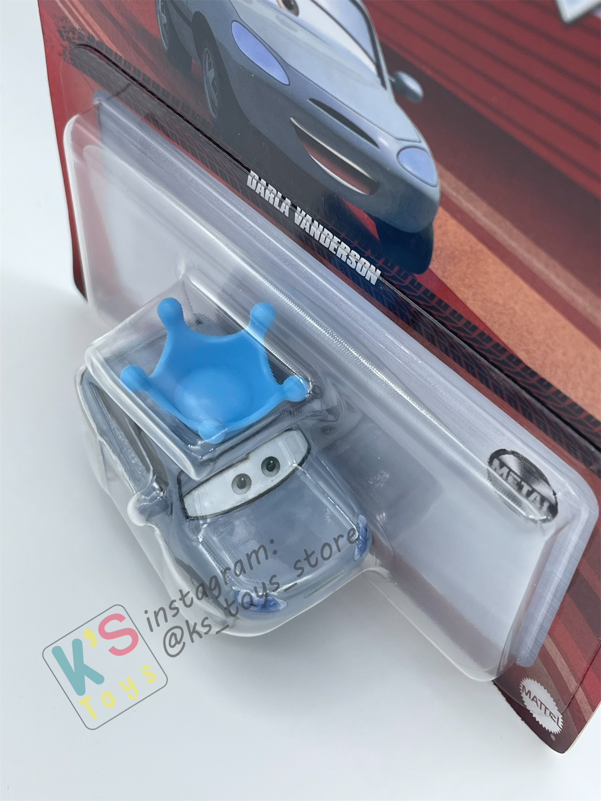 Disney Pixar Cars by MATTEL, DARLA VANDERSON - 2023 RE-RELEASED - BNIP
