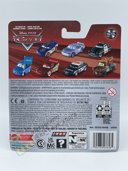 Disney Pixar Cars by MATTEL, DARLA VANDERSON - 2023 RE-RELEASED - BNIP