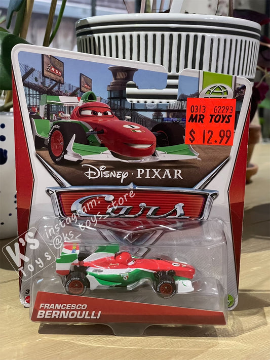 DISNEY PIXAR CARS BY MATTEL, FRANCESCO BERNOULLI - WGP SERIES - BNIP