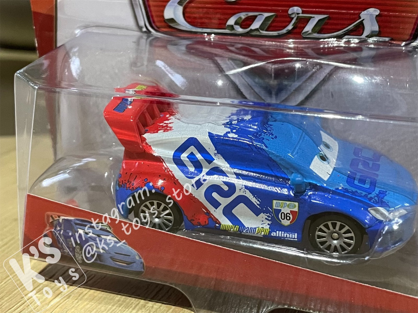DISNEY PIXAR CARS "RAOUL CAROULE" WGP SERIES- BNIP