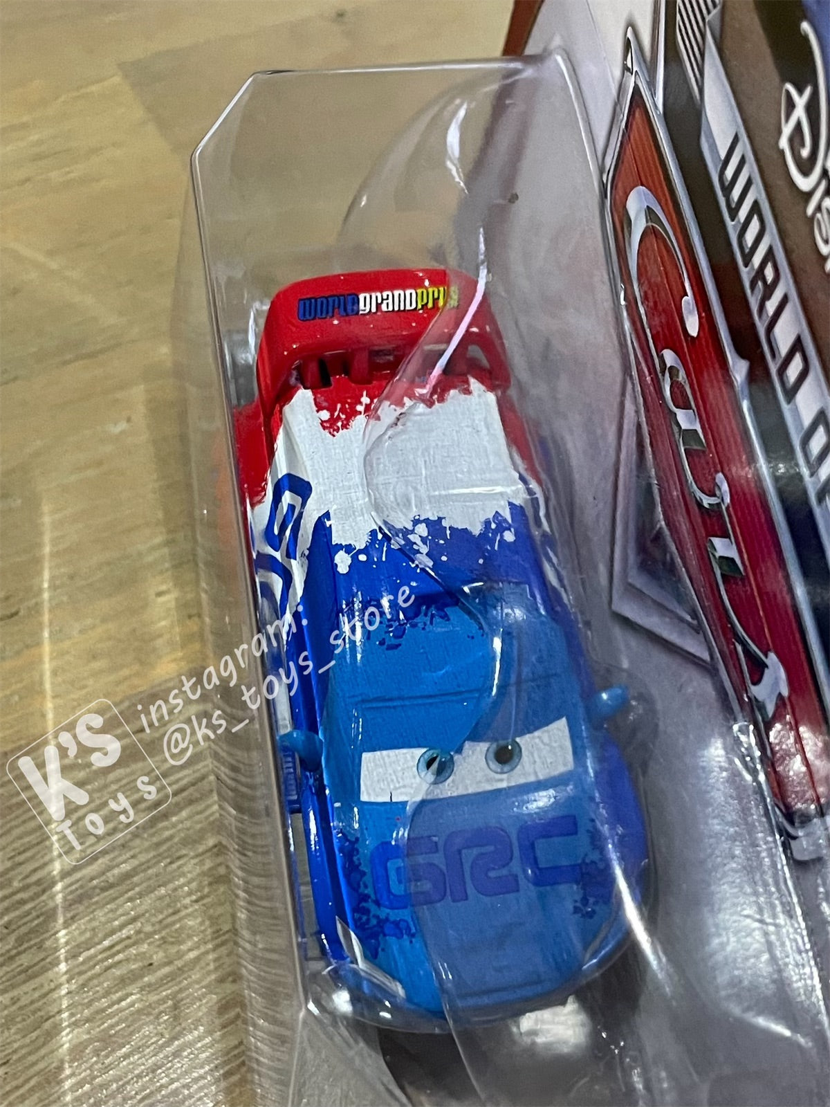 DISNEY PIXAR CARS "RAOUL CAROULE" WGP SERIES- BNIP