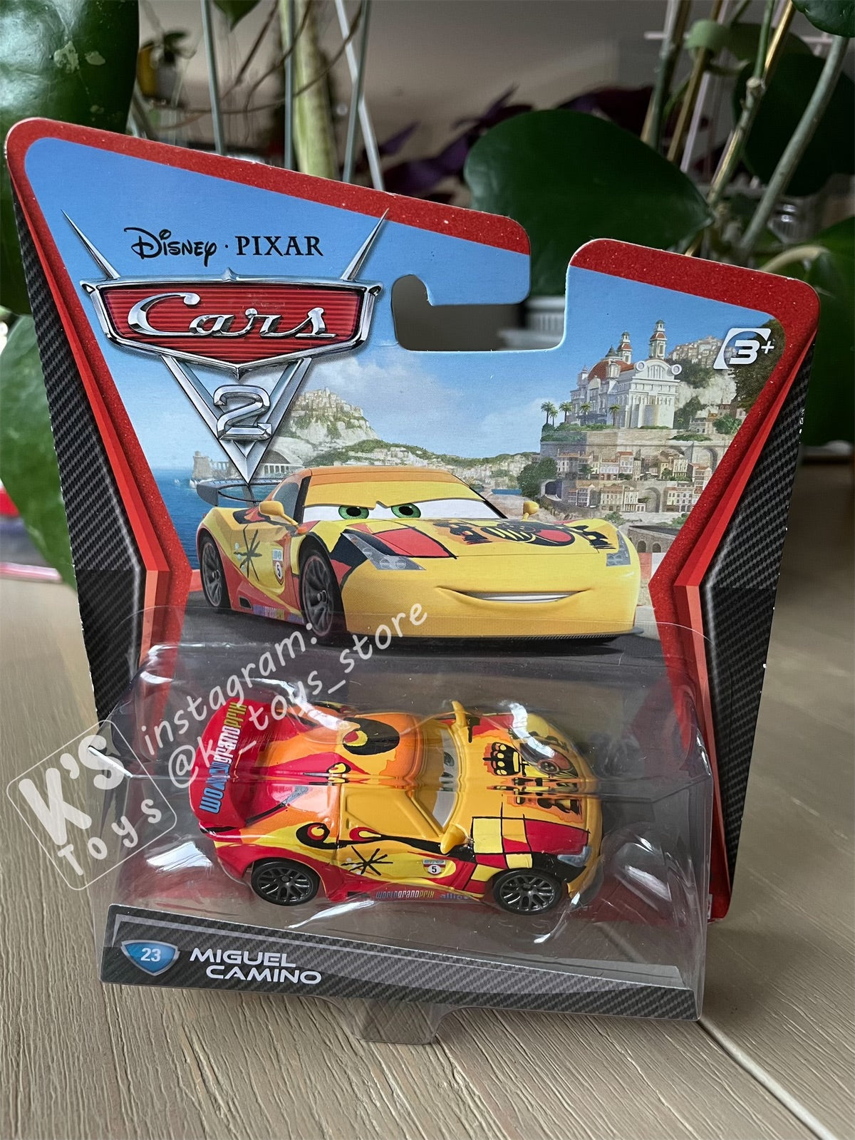 DISNEY PIXAR CARS BY MATTEL, CARS 2 MIGUEL CAMINO - BNIP