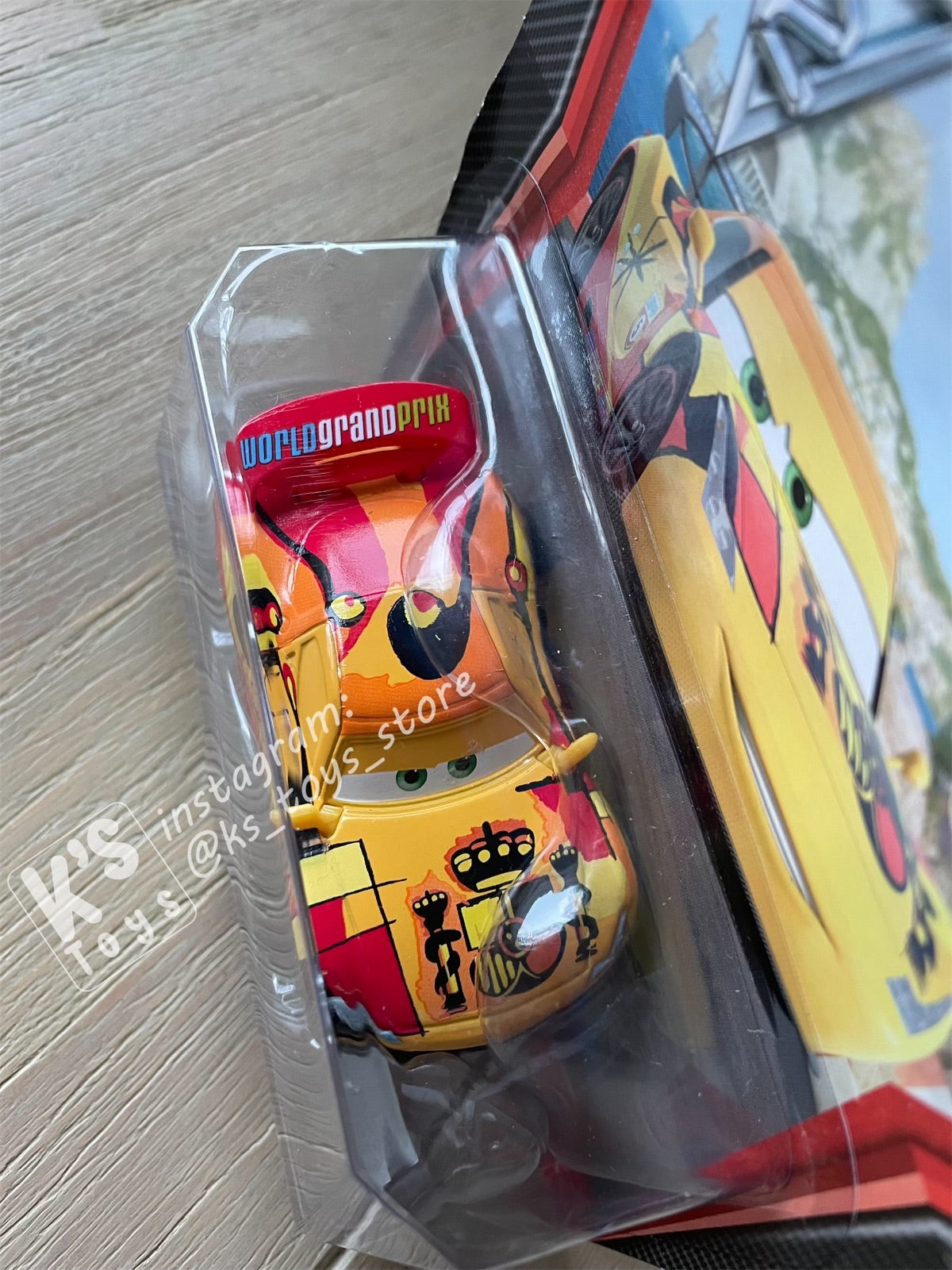 DISNEY PIXAR CARS BY MATTEL, CARS 2 MIGUEL CAMINO - BNIP