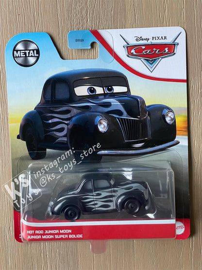 DISNEY PIXAR CARS “HOTROD JUNIOR MOON" 2020 RE-RELEASED - BNIP